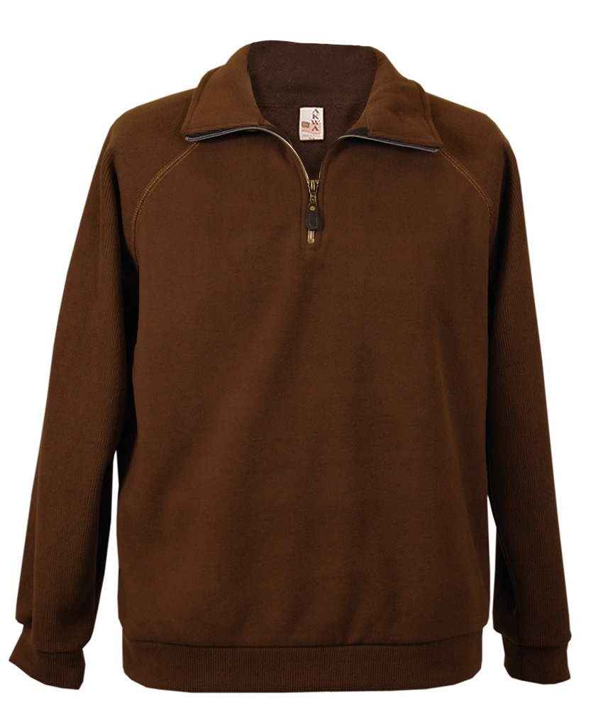 USA Heavyweight Corduroy/Fleece 1/4 Zip Pullover - The Frank Doolittle ...