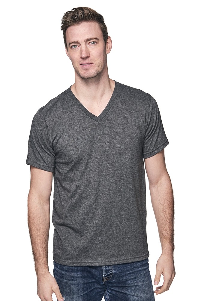 USA Lightweight Blend V-Neck T-Shirt - The Frank Doolittle Company